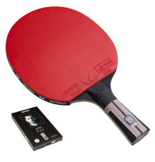 Ракетка для тенісу BUTTERFLY Timo Boll Specialist, чорно-червона