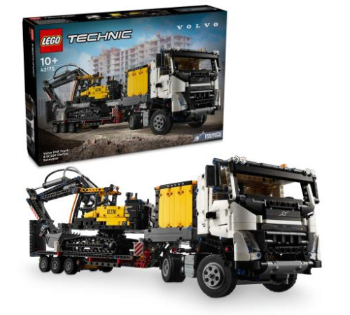 Конструктор LEGO Technic Вантажівка Volvo FMX і Електричний екскаватор EC230 2274 ел. (42175)