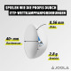М'ячі для настільного тенісу Joola Outdoor ball 6 шт, білі