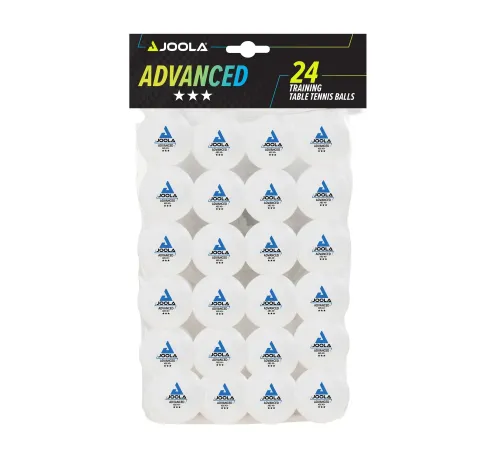 М'ячі для настільного тенісу Joola Advanced Training 40+ 24 шт, білі М'ячі для настільного тенісу Joola Advanced Training 40+ 24 шт, білі
