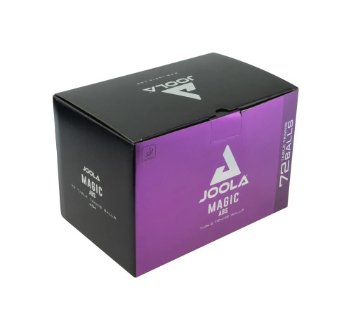 М'ячі для настільного тенісу Joola Magic ABS 40+ 72 шт, білий М'ячі для настільного тенісу Joola Magic ABS 40+ 72 шт, білий