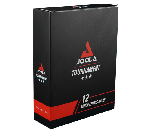 М'ячі для настільного тенісу Joola Tournament 40+ 12 шт, білі М'ячі для настільного тенісу Joola Tournament 40+ 12 шт, білі