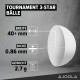 М'ячі для настільного тенісу Joola Tournament 40+ 12 шт, білі