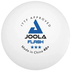 М'ячі для настільного тенісу Joola Flash 40+ 6 шт, білий