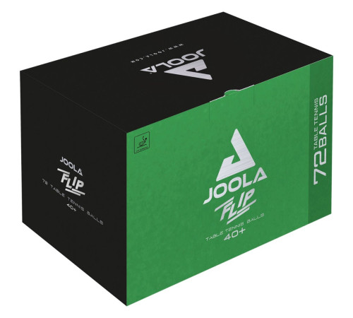М'ячі для настільного тенісу Joola Flip 40 мм 72 шт, білі М'ячі для настільного тенісу Joola Flip 40 мм 72 шт, білі