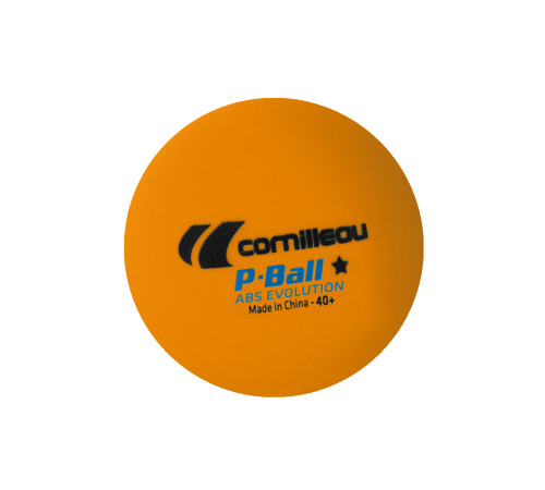 М'ячі для настільного тенісу Cornilleau P-BALL ABS EVOLUTION 1* 72 шт, помаранчеві М'ячі для настільного тенісу Cornilleau P-BALL ABS EVOLUTION 1* 72 шт, помаранчеві