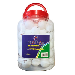 М'ячі для настільного тенісу SPARTAN 10132 60 шт, білі