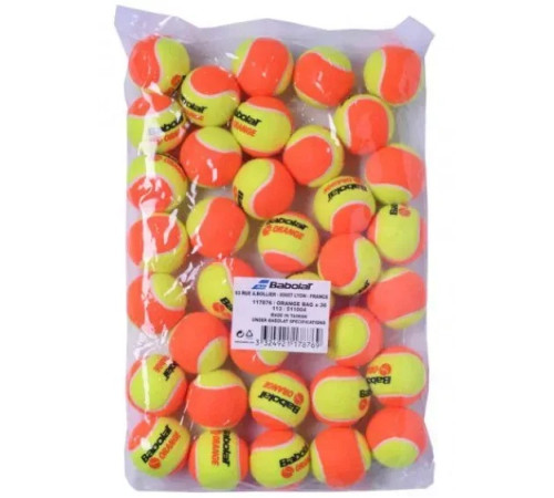 М'ячі для тенісу Babolat Orange 36 bag