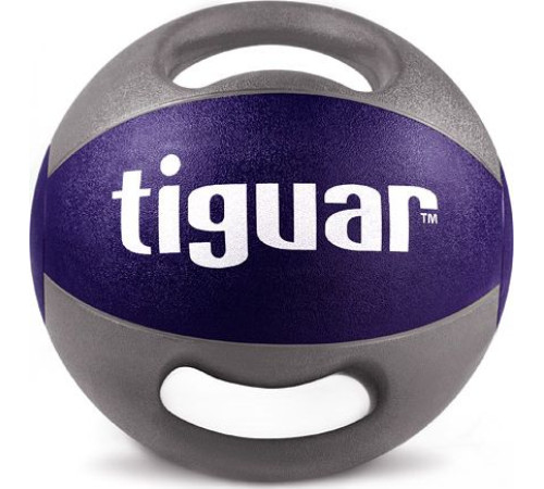 Медичний м'яч Tiguar тигуар з ручками 10 кг Медичний м'яч Tiguar тигуар з ручками 10 кг