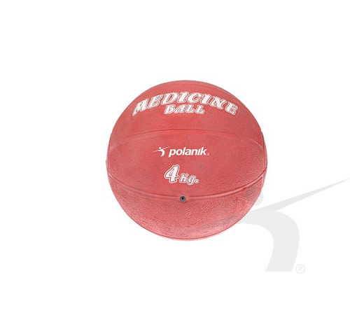 Медбол гумовий Polanik 4 кг Медбол гумовий Polanik 4 кг