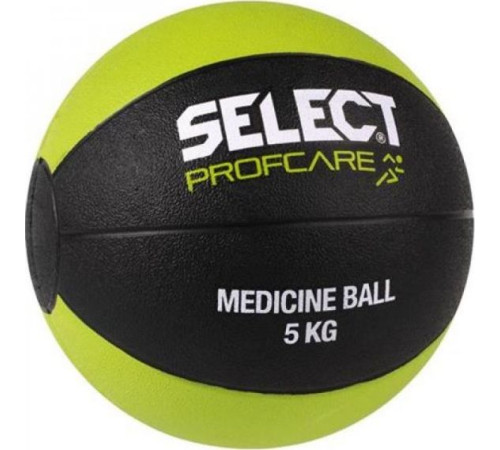 Медичний м'яч SELECT 15891 MEDICINE BALL 5 кг, чорно-зелений Медичний м'яч SELECT 15891 MEDICINE BALL 5 кг, чорно-зелений