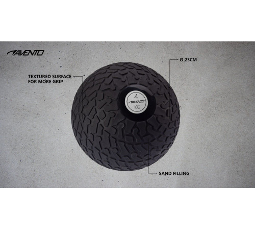 М'яч Avento Slam Ball 4 кг уні М'яч Avento Slam Ball 4 кг уні