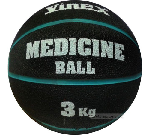 Медичний м'яч Vinex Rehabilitation 3 кг чорно-синій (VMB-L003 - 8476) Медичний м'яч Vinex Rehabilitation 3 кг чорно-синій (VMB-L003 - 8476)