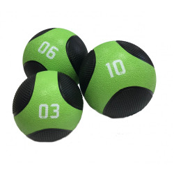 Медичний м'яч 10 кг Bauerfitness ACF-10812