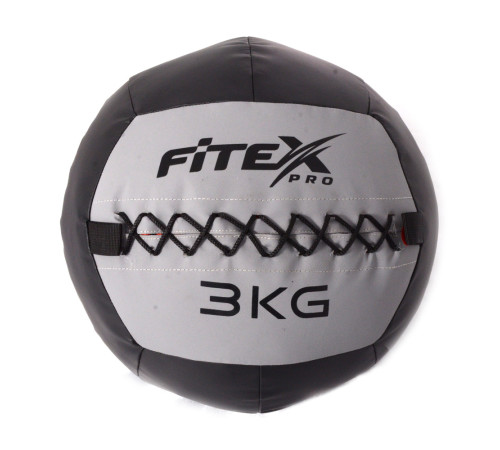 М'яч набивний Fitex MD1242-3 3 кг М'яч набивний Fitex MD1242-3 3 кг
