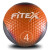 Медичний м'яч Fitex MD1240-4 4 кг