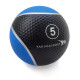 Медичний м'яч YakimaSport 5 кг, чорно-синій