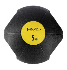 Медичний м'яч NKU05 5 кг HMS - чорний 