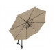 Парасоля садова з LED підсвіткою Bonro B-7012LP 3 м, 8 спиць, бежева