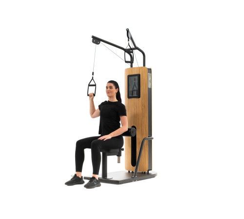 Тренажер для тяги широкого хвату NOHRD StudioLine Lat Pulldown SL-NH-51.261, дуб