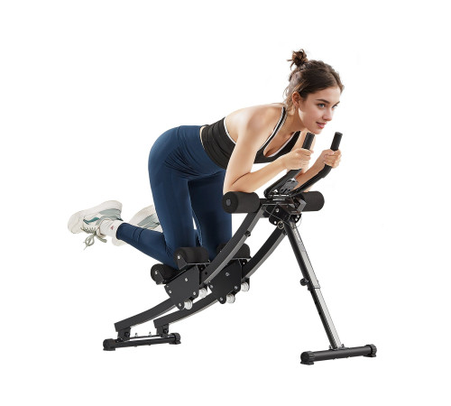 Тренажер для пресу VEVOR т700, чорний