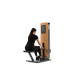 Тренажер для розтягування спини NOHRD StudioLine Back Extension Oak SL-NH-51.371, дуб