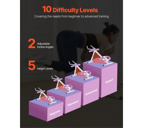 Діп-станція VEVOR 005А, рожево-біла