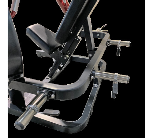 Діп-станція Bauerfitness PLM-405, чорно-червона Діп-станція Bauerfitness PLM-405, чорно-червона