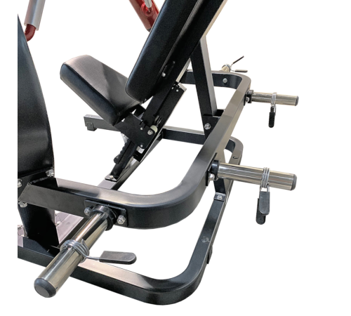 Діп-станція Bauerfitness PLM-405, чорно-червона