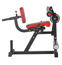 Жим ногами VEVOR UB2903A, чорно-червоний