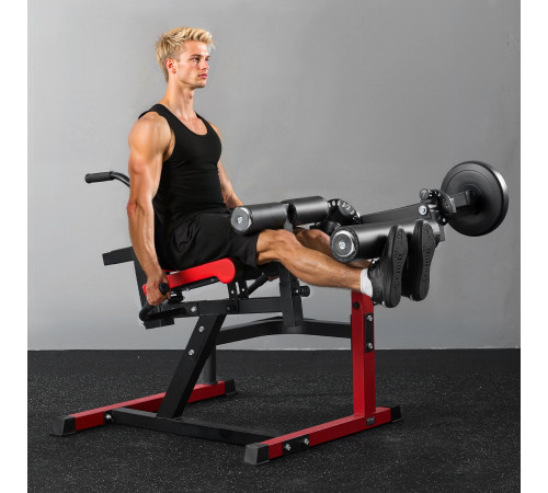 Жим ногами VEVOR UB2914, чорно-червоний