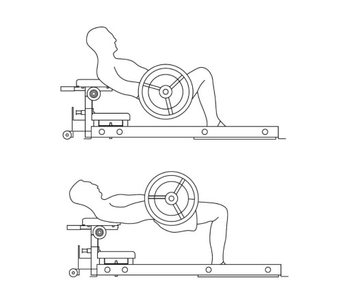 Тренажер для м'язів стегон inSPORTline X-NT HT10 Hip Thrust