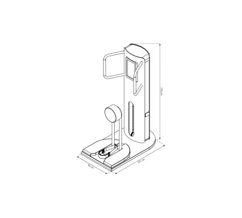 Тренажер для підколінних суглобів NOHRD StudioLine Hamstring Curl Oak SL-NH-51.381, дуб