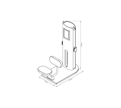 Тренажер для тяги сидячи NOHRD StudioLine Seated Row Oak SL-NH-51.351, дуб