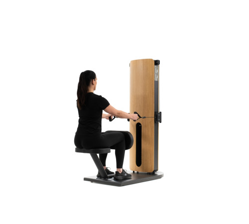 NOHRD StudioLine Seated Row machine Oak