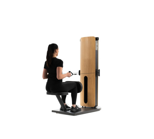 NOHRD StudioLine Seated Row machine Oak