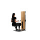 NOHRD StudioLine Seated Row machine Oak