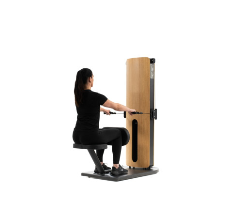 NOHRD StudioLine Seated Row machine Oak