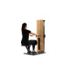 NOHRD StudioLine Seated Row machine Oak