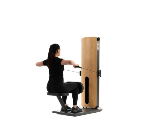 NOHRD StudioLine Seated Row machine Oak