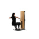 NOHRD StudioLine Seated Row machine Oak