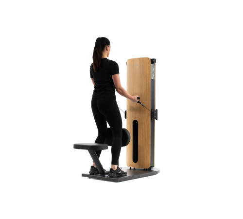 NOHRD StudioLine Seated Row machine Oak
