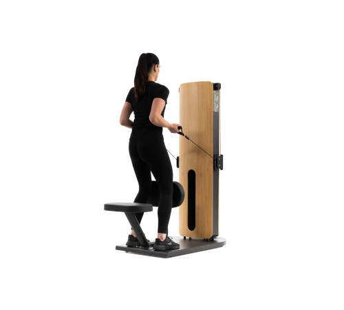 NOHRD StudioLine Seated Row machine Oak