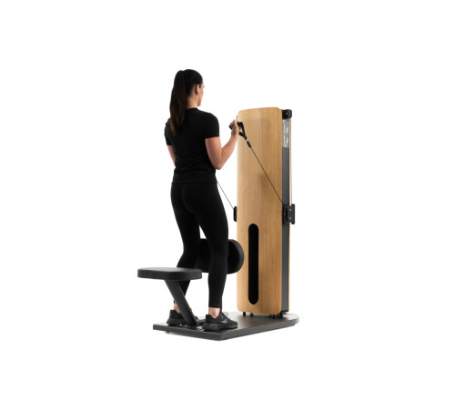 NOHRD StudioLine Seated Row machine Oak