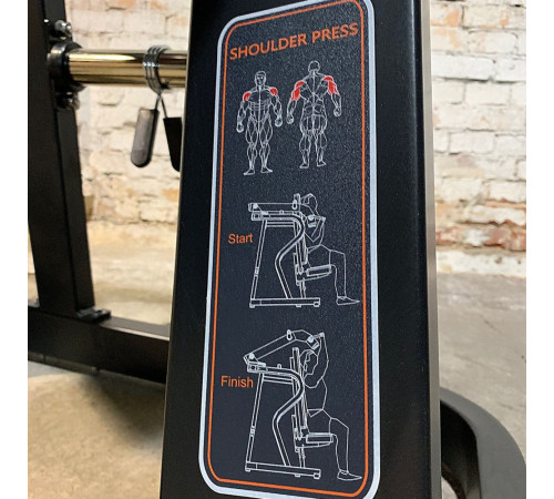 Тренажер для тренування м'язів плечового пояса Bauerfitness PLM-403 Тренажер для тренування м'язів плечового пояса Bauerfitness PLM-403