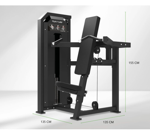 Силова станція 4 в 1 Tunturi Platinum Shoulder Press чорна