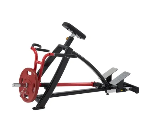 Жим лежачи / гребний тренажер Steelflex Plateload Line PLSR - чорно-червоний Жим лежачи / гребний тренажер Steelflex Plateload Line PLSR - чорно-червоний