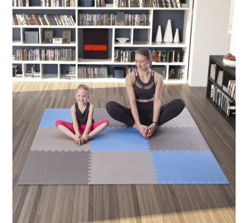 Килимок-пазл ONE FITNESS MP10 180 см x 180 см x 1 см різнокольоровий Килимок-пазл ONE FITNESS MP10 180 см x 180 см x 1 см різнокольоровий