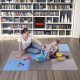 Килимок-пазл ONE FITNESS MP10 180 см x 180 см x 1 см різнокольоровий