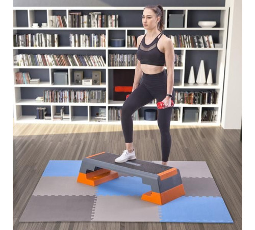 Килимок-пазл ONE FITNESS MP10 180 см x 180 см x 1 см різнокольоровий Килимок-пазл ONE FITNESS MP10 180 см x 180 см x 1 см різнокольоровий